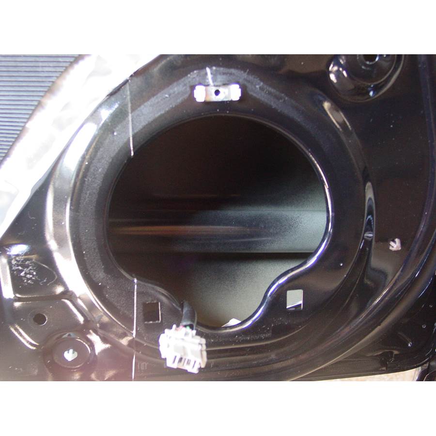 2011 Honda Civic SI Front speaker removed