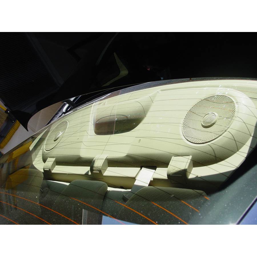 2006 Honda Civic LX Rear deck speaker location