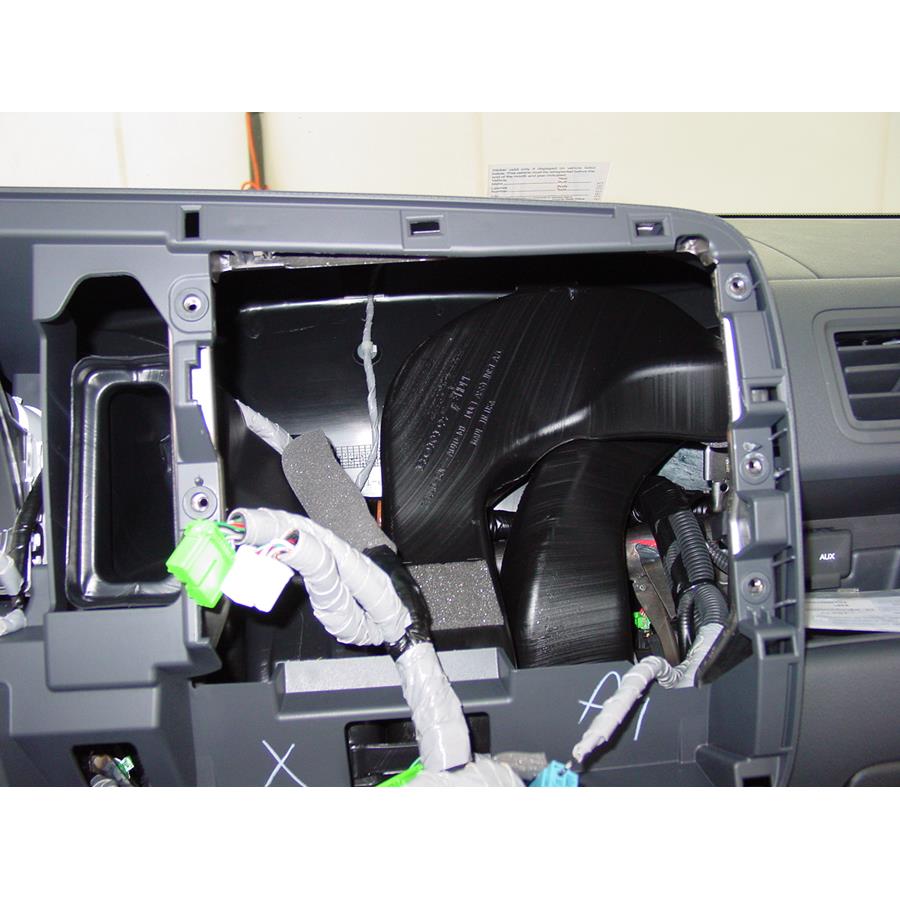 2014 Honda Ridgeline Factory radio removed
