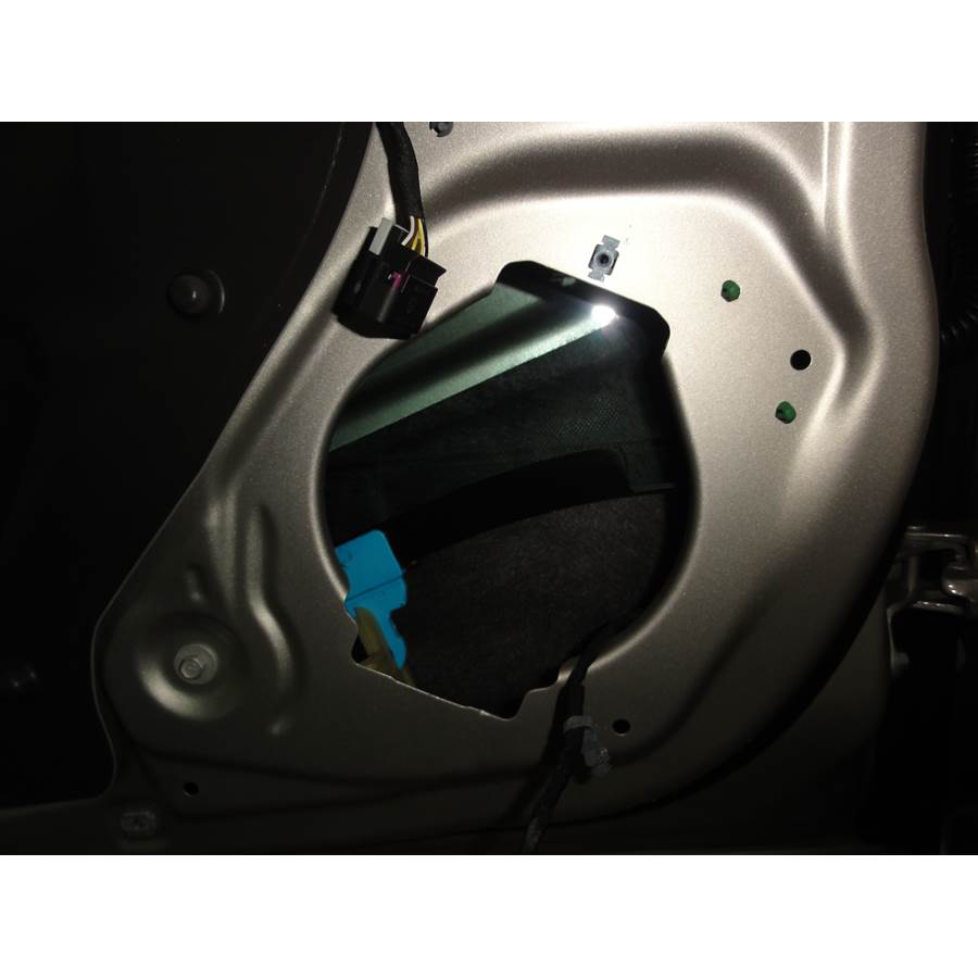 2013 Chevrolet Malibu Front speaker removed
