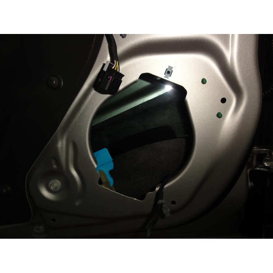 2014 Chevrolet Malibu Front speaker removed