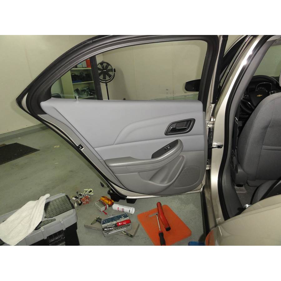 2013 Chevrolet Malibu Rear door speaker location