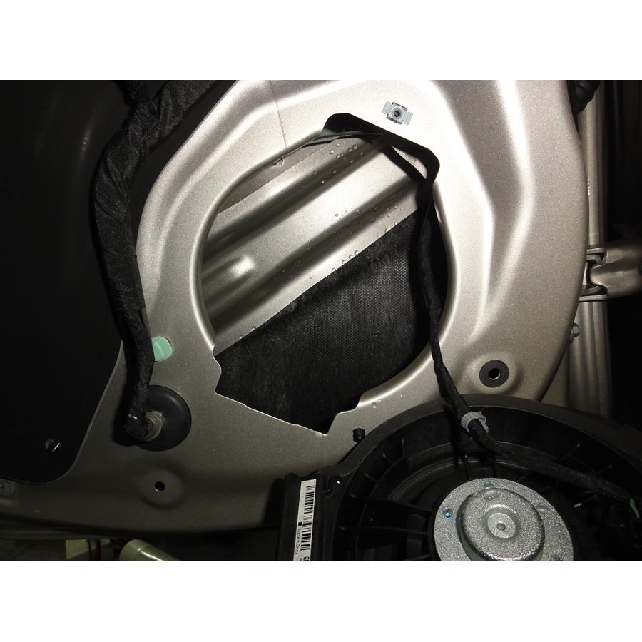 2015 Chevrolet Malibu Rear door speaker removed