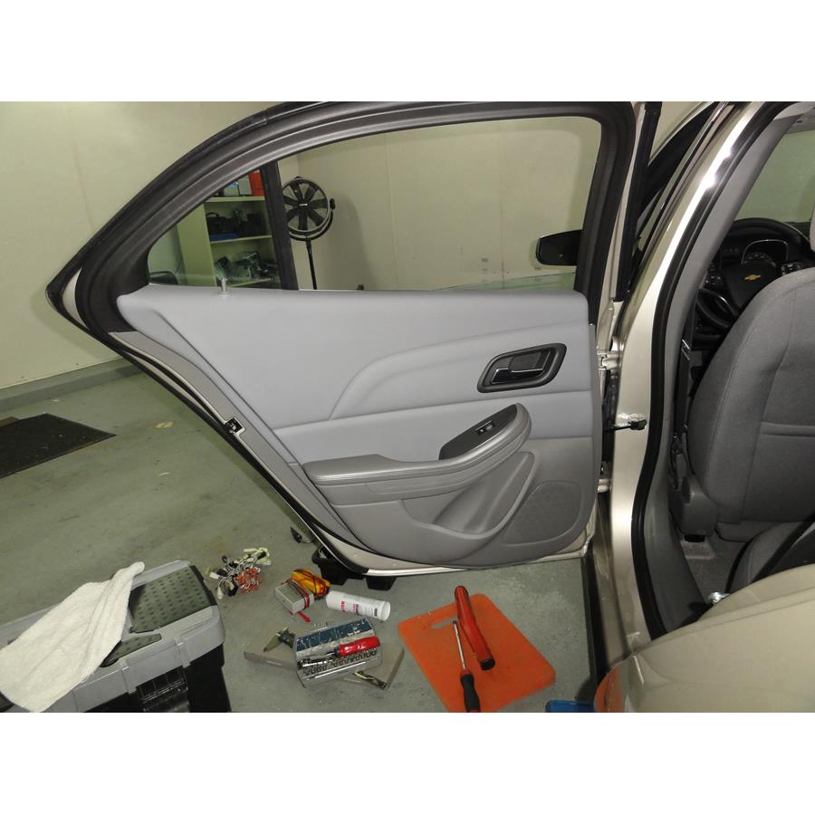2015 Chevrolet Malibu Rear door speaker location
