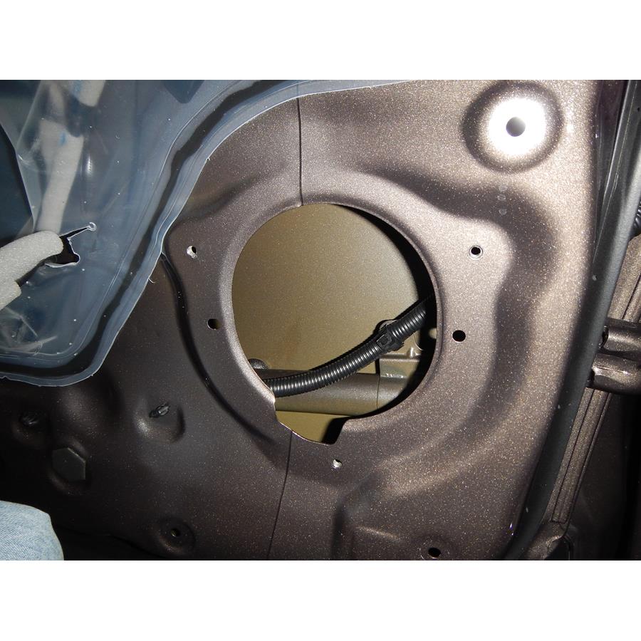 2017 Nissan Murano Rear door speaker removed