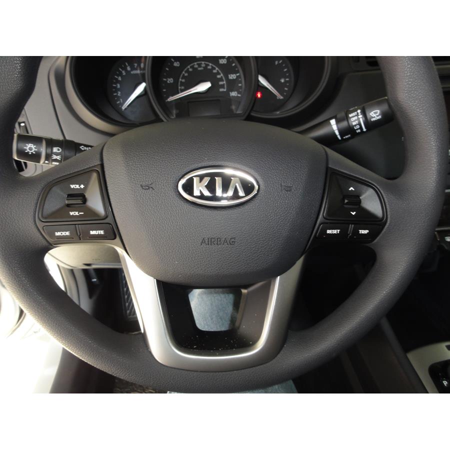2012 Kia Rio Steering wheel audio controls