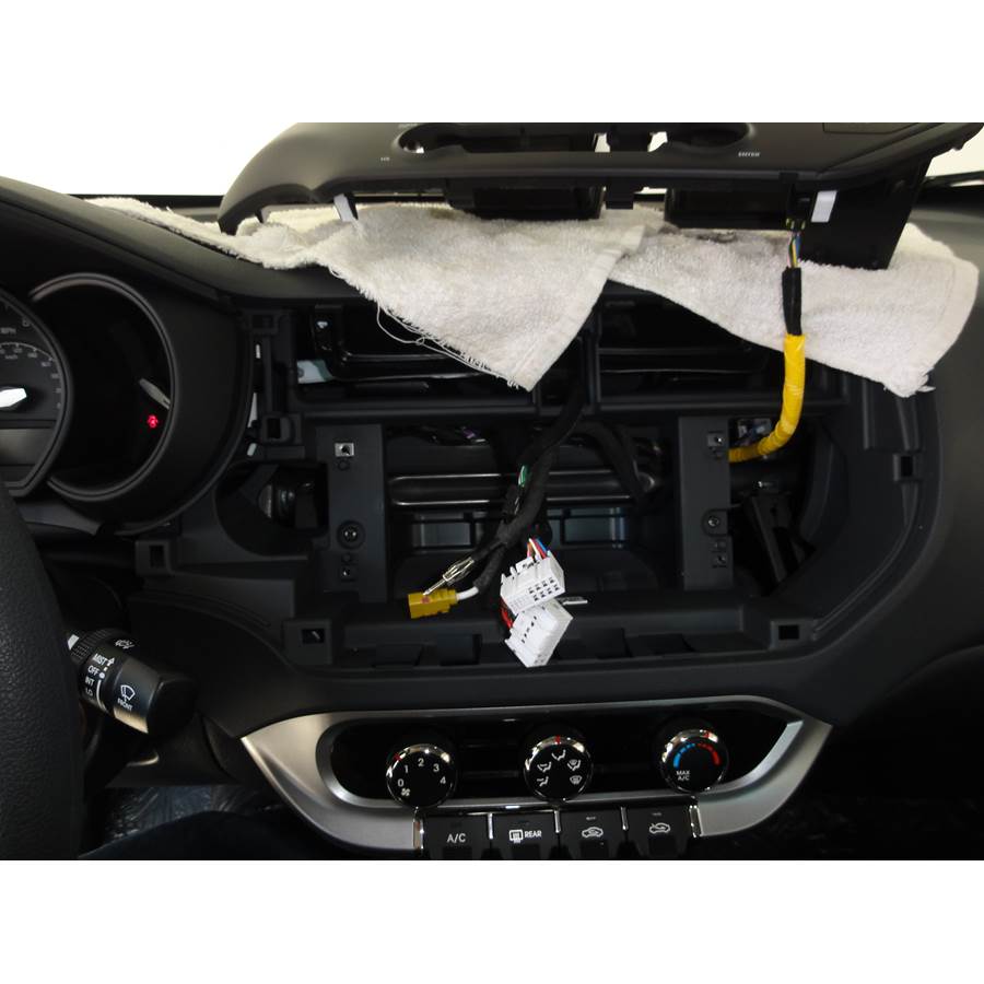 2012 Kia Rio Factory radio removed