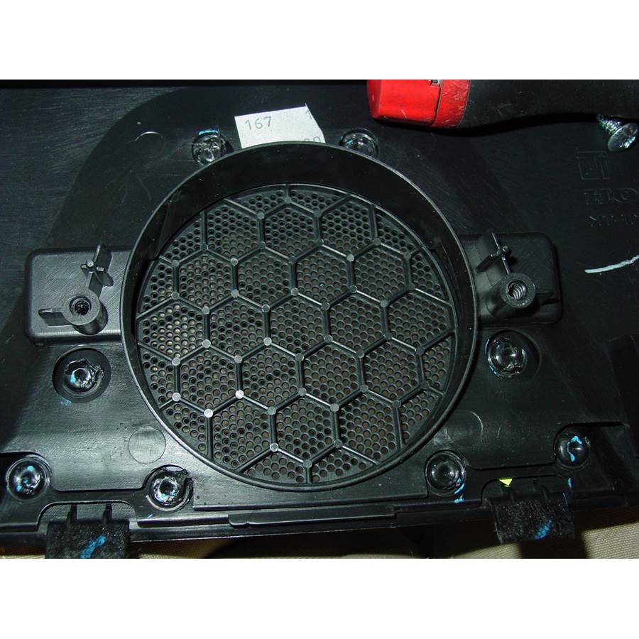 2009 Honda Pilot Center dash speaker removed