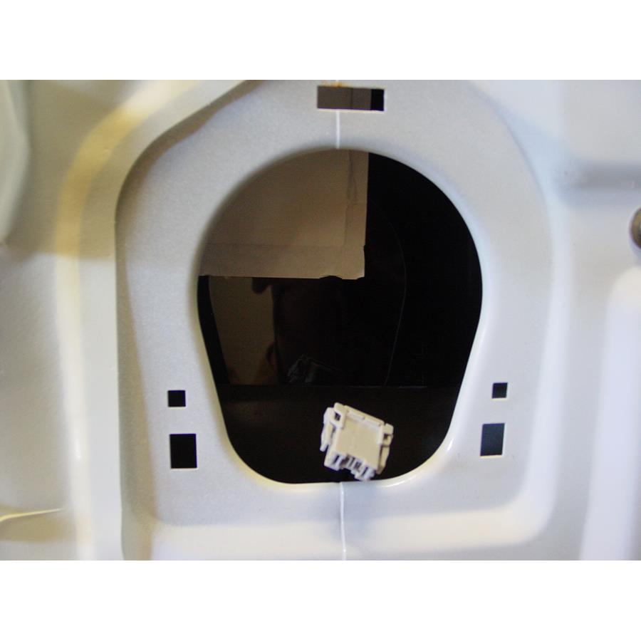 2014 Honda Ridgeline Rear door speaker removed