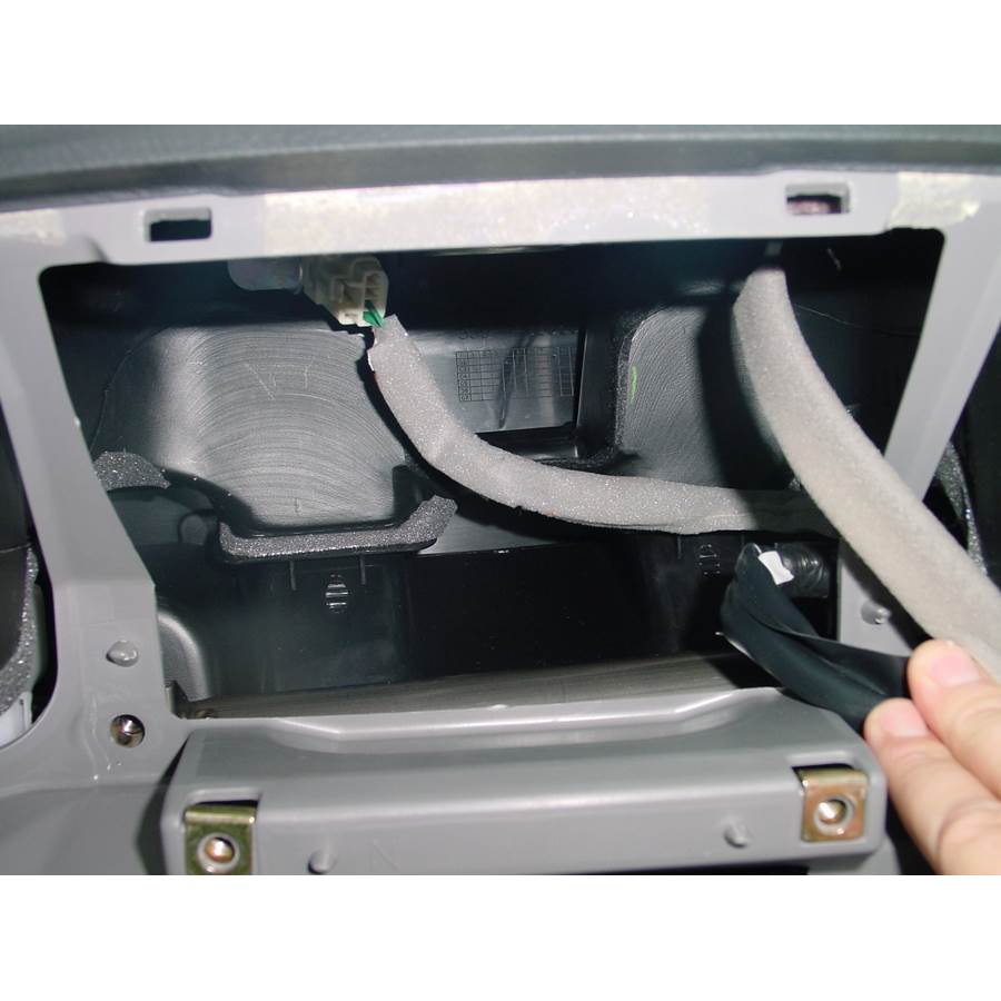 2007 Toyota 4Runner Factory radio removed