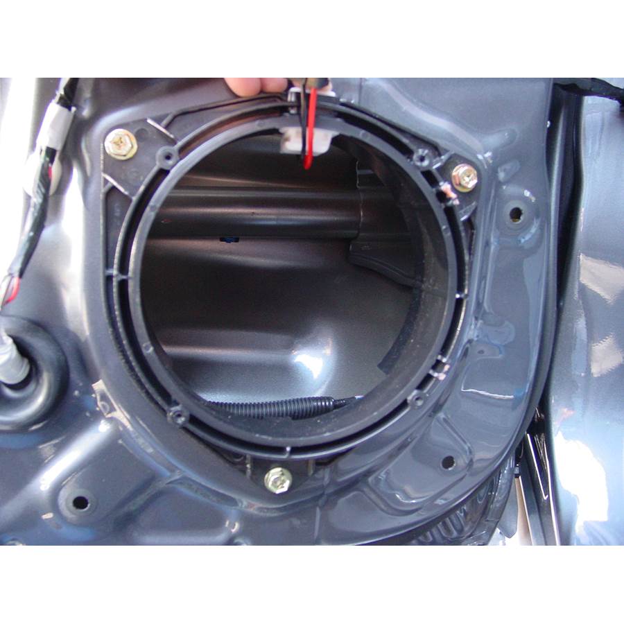 2003 Toyota 4Runner Rear door speaker removed