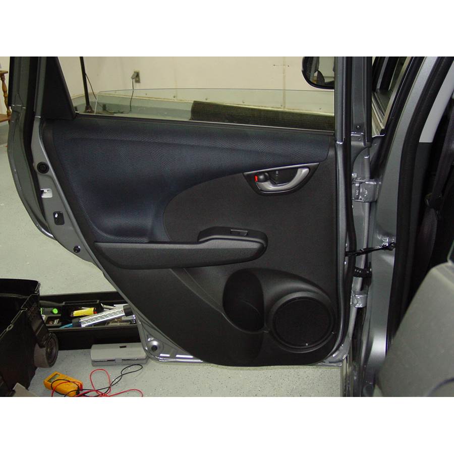 2012 Honda Fit Sport Rear door speaker location