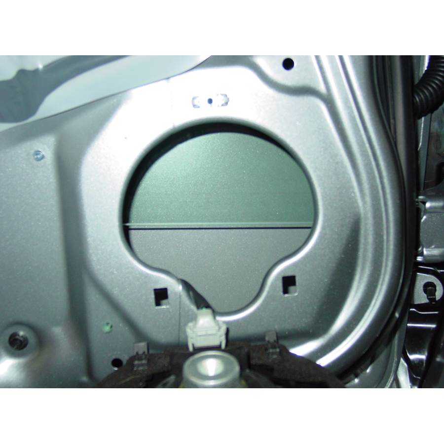 2013 Honda Fit EV Front speaker removed