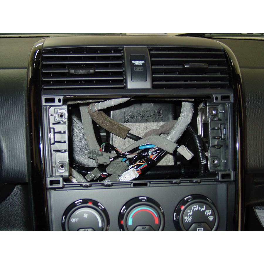 2009 Honda Element EX Factory radio removed