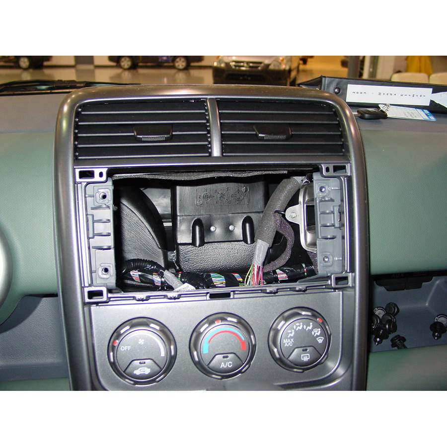 2007 Honda Element LX Factory radio removed