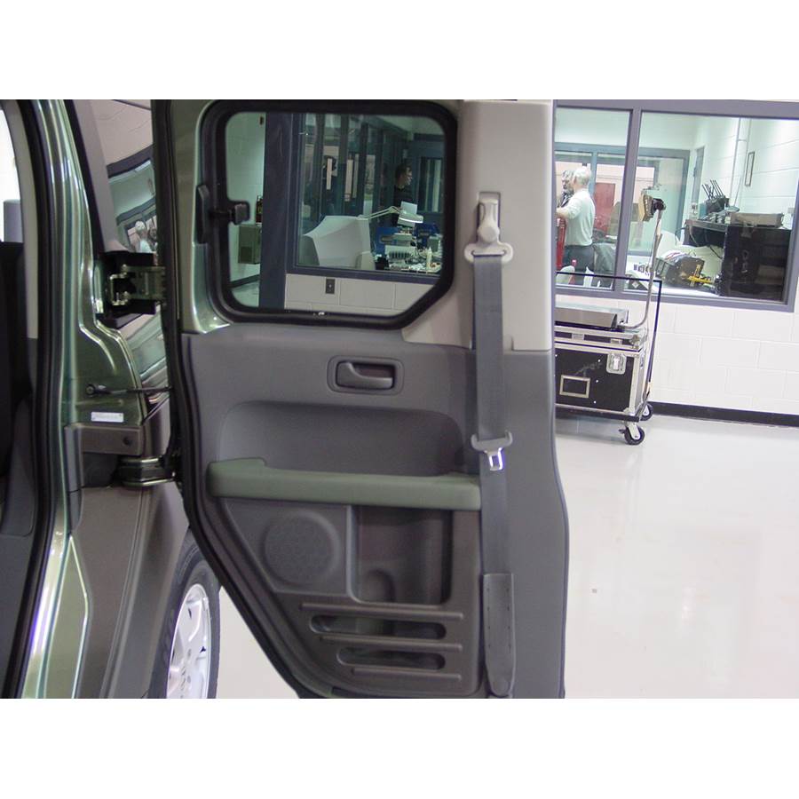 2011 Honda Element Rear door speaker location