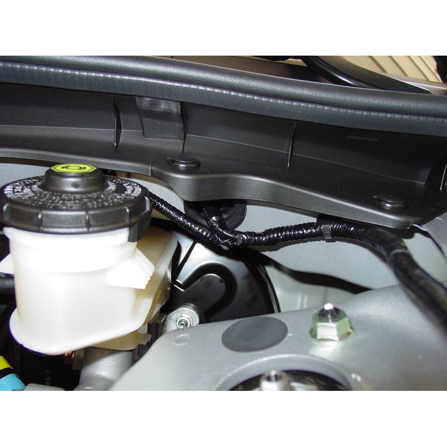 2010 Honda Accord Firewall access