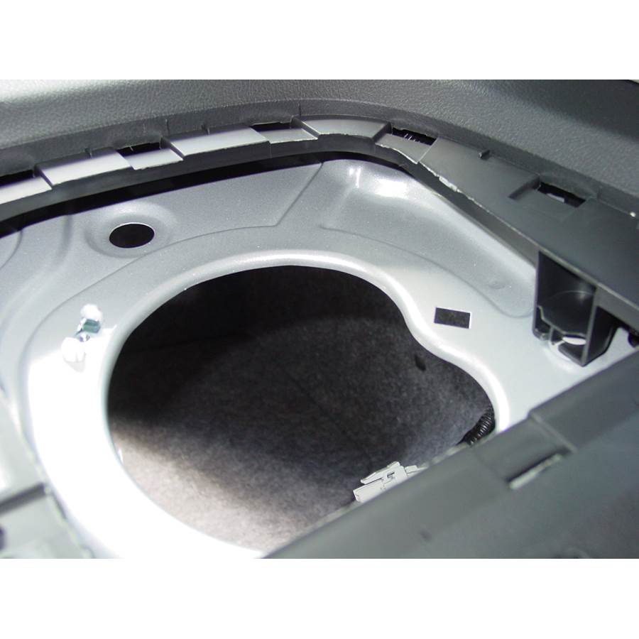 2010 Honda Accord Rear deck speaker removed