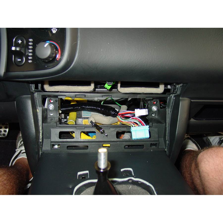 2005 Honda S2000 Factory radio removed