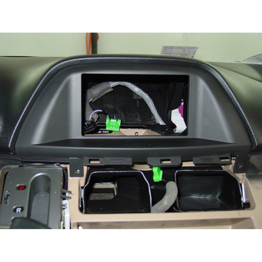 2008 Honda Odyssey Factory radio removed