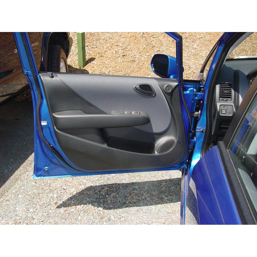 2007 Honda Fit Sport Front door speaker location