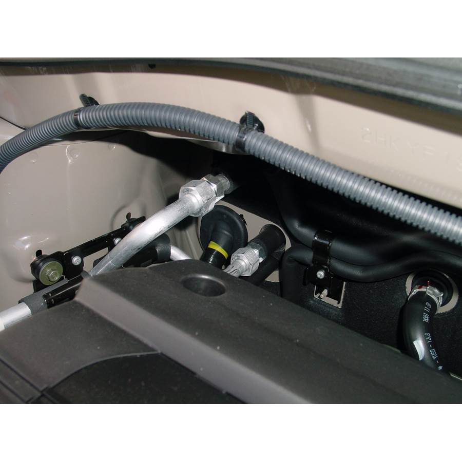 2007 Honda Pilot Firewall access