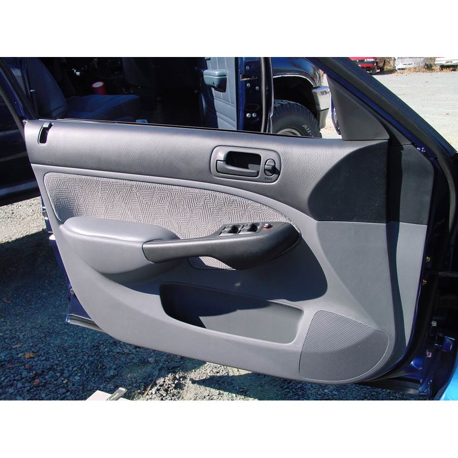 2005 Honda Civic Hybrid Front door speaker location