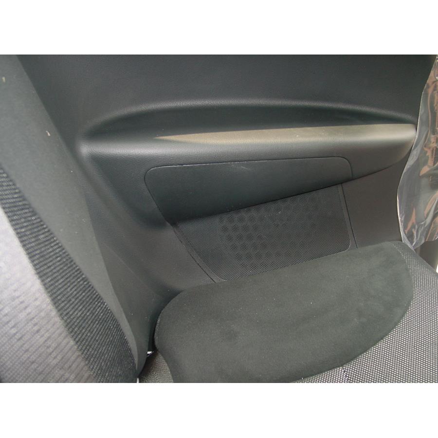 2002 Honda Civic SI Rear side panel speaker location