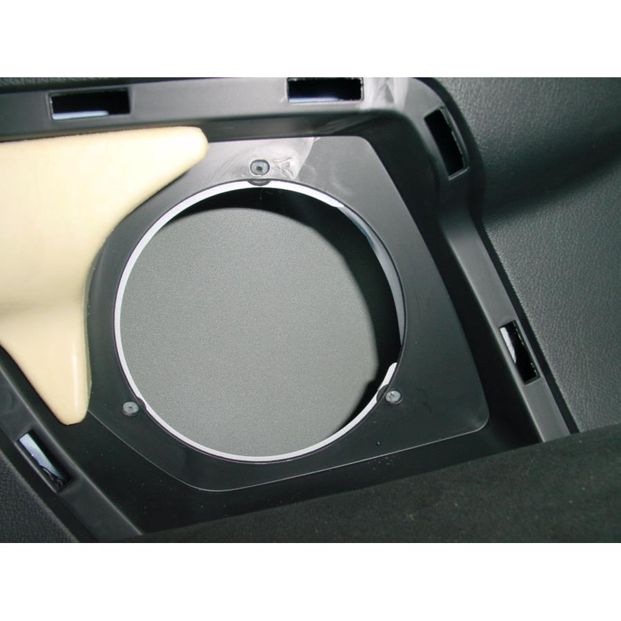2002 Honda Civic SI Rear side panel speaker removed