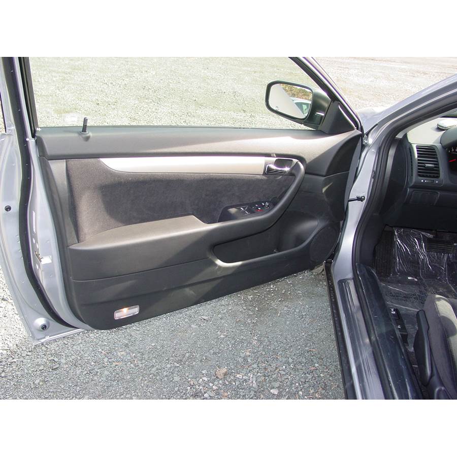 2005 Honda Accord EX Front door speaker location