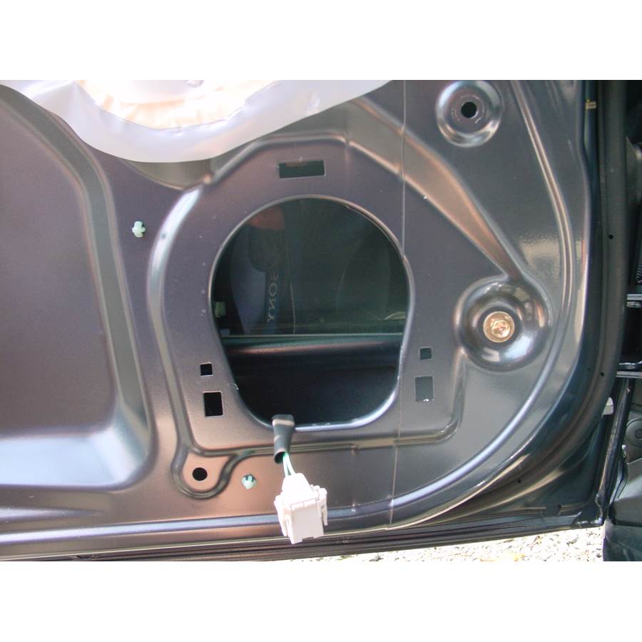 2003 Honda Accord EX Front speaker removed