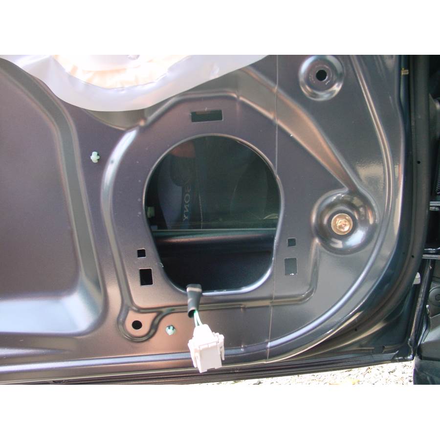 2007 Honda Accord LX Front speaker removed