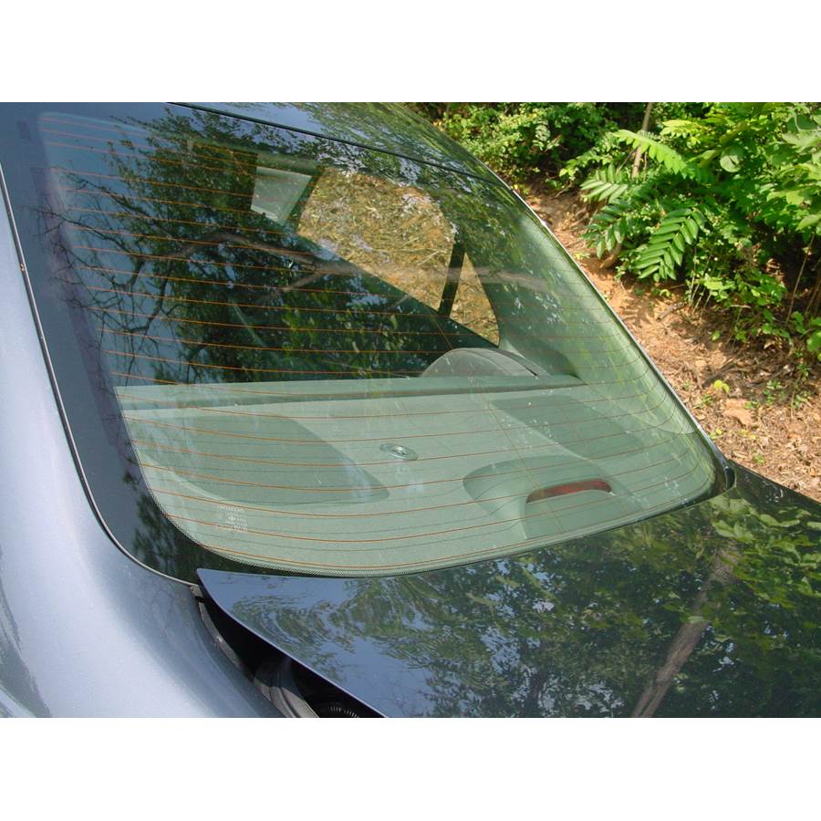 2003 Honda Accord EX Rear deck speaker location