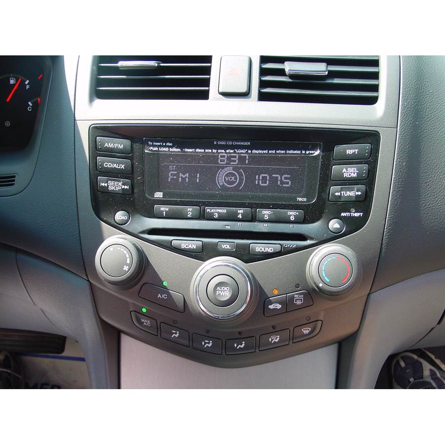 2007 Honda Accord LX Factory Radio