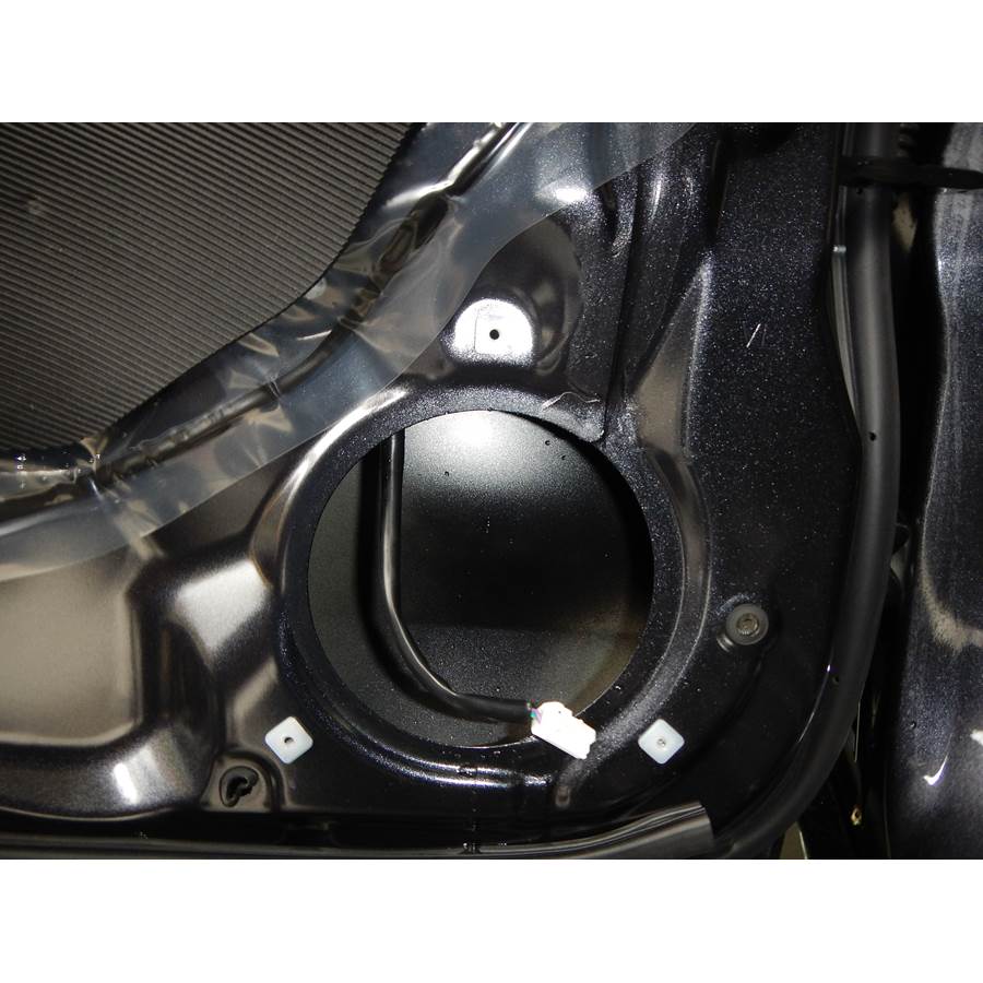 2015 Subaru WRX Rear door speaker removed
