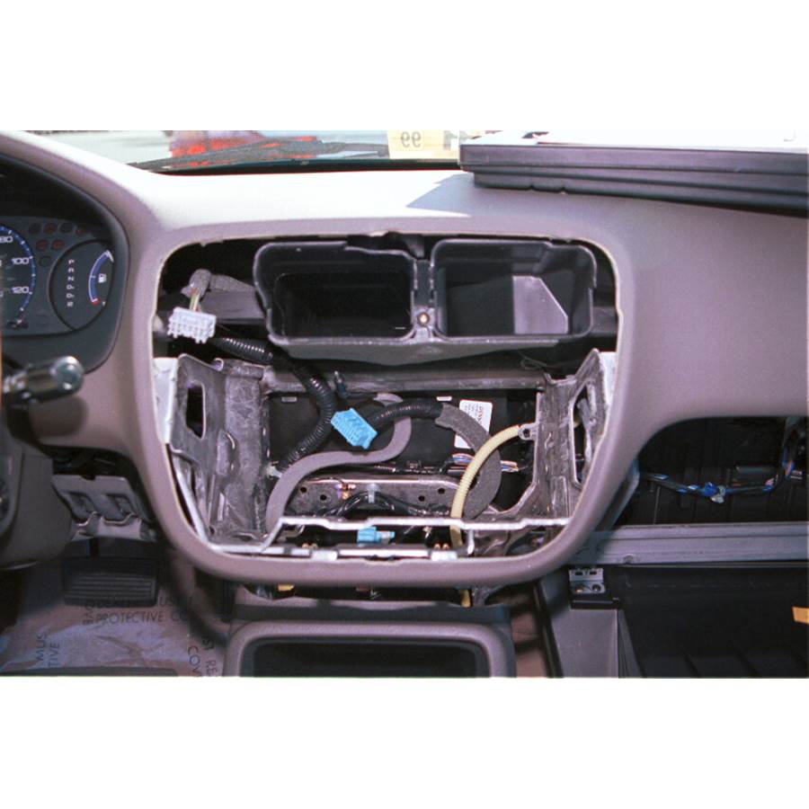 1999 Honda Civic Factory radio removed