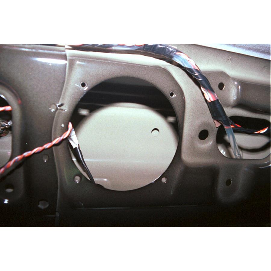 1999 Honda Passport Rear roof speaker removed