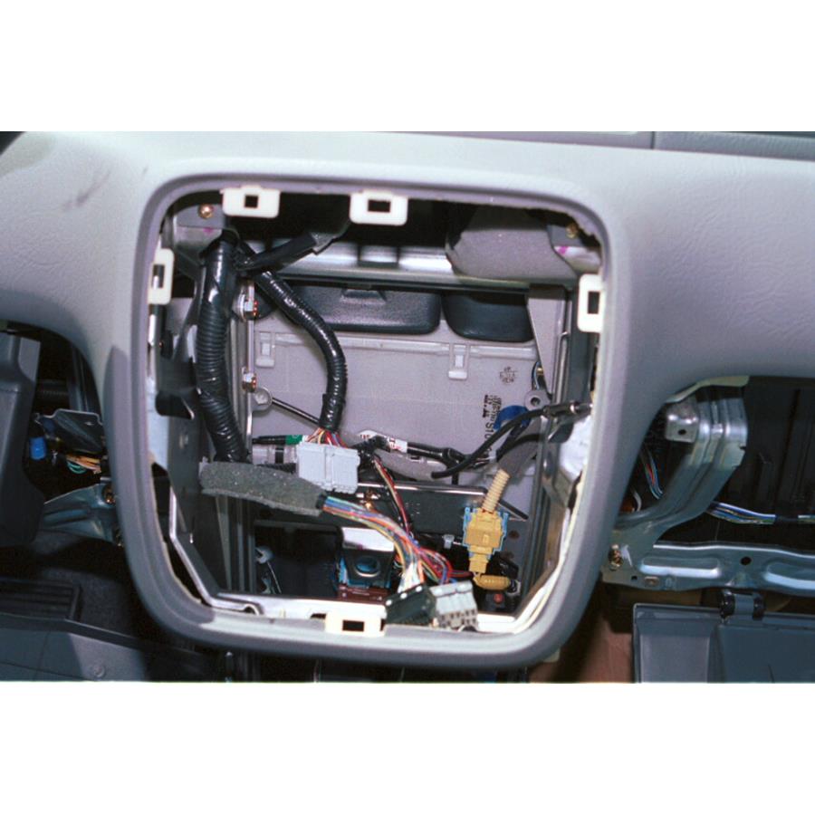 2001 Honda CRV Factory radio removed