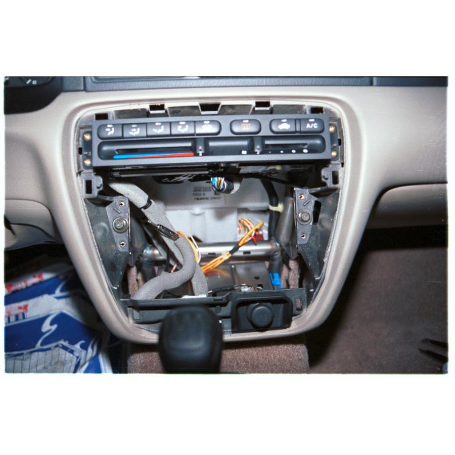 2001 Honda Prelude Factory radio removed