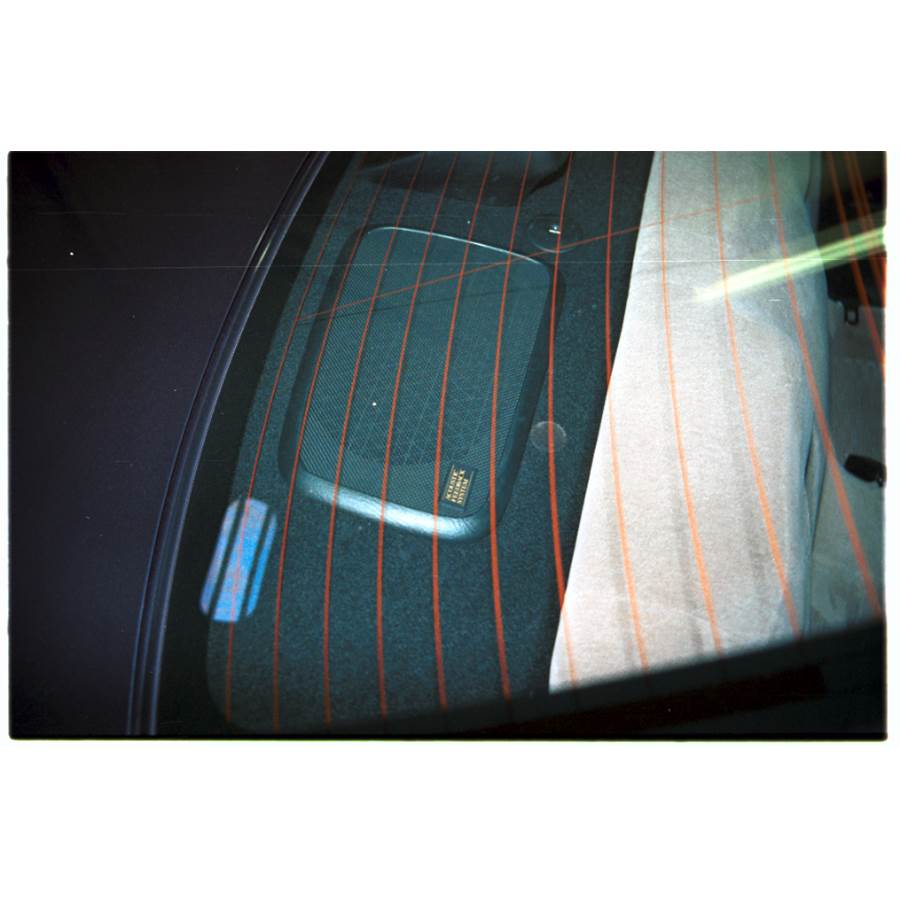 1999 Honda Prelude Rear deck speaker location