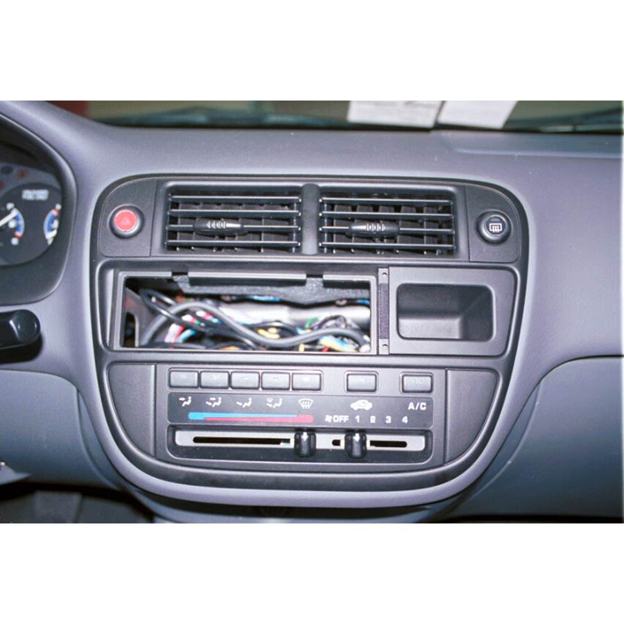 1997 Honda Civic Factory radio removed