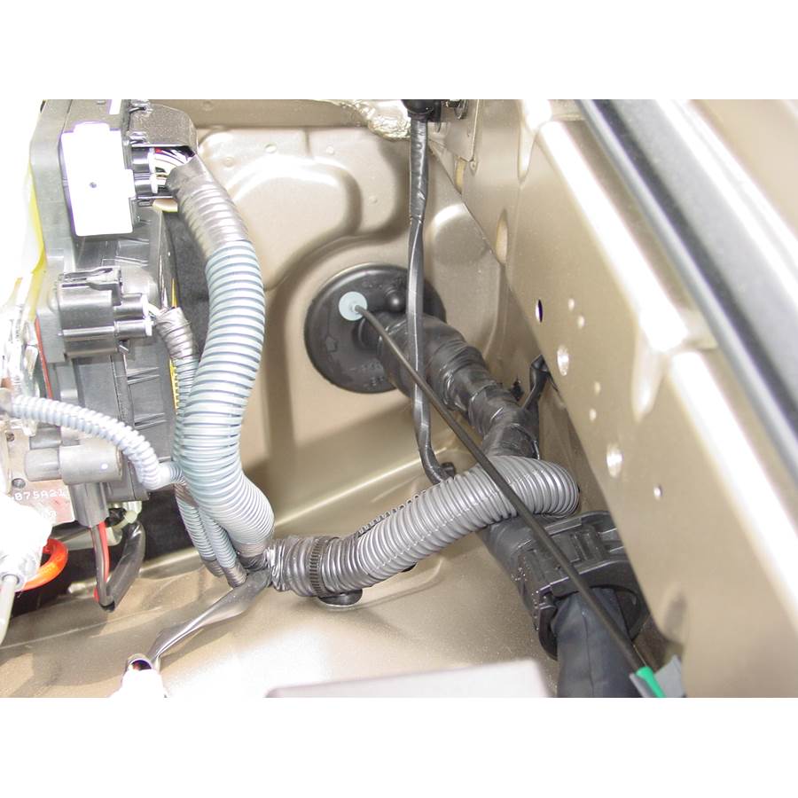 2008 Toyota 4Runner Firewall access