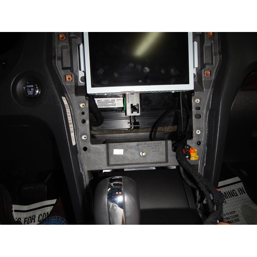 2011 Ford Explorer Factory radio removed