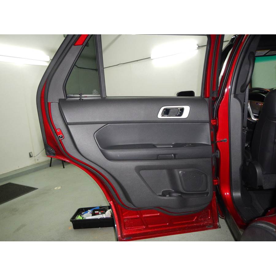 2011 Ford Explorer Rear door speaker location