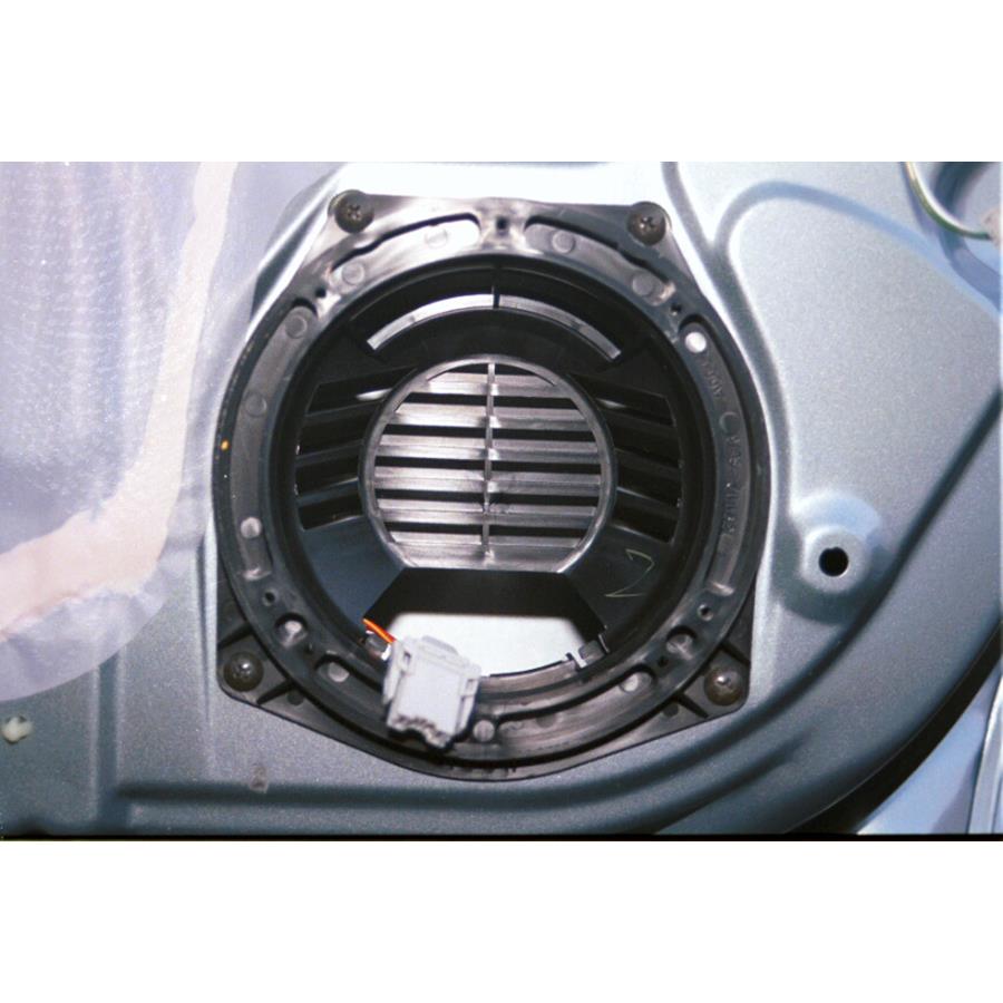 1998 Honda Odyssey Rear door speaker removed