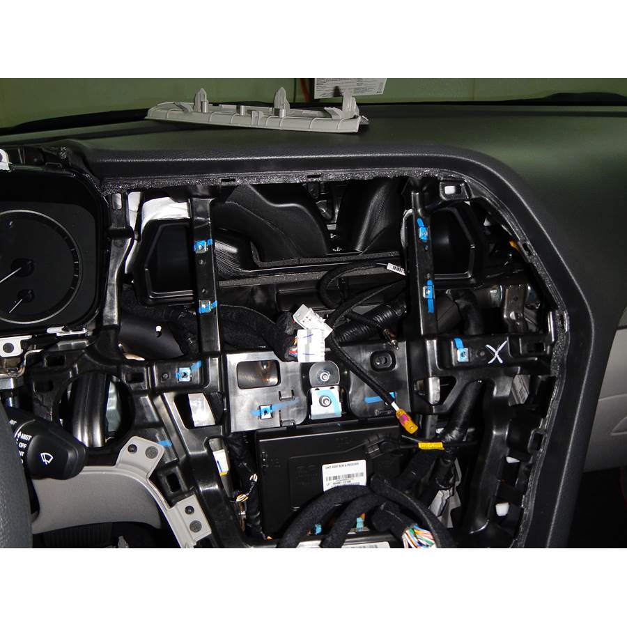 2015 Hyundai Sonata SE Factory radio removed