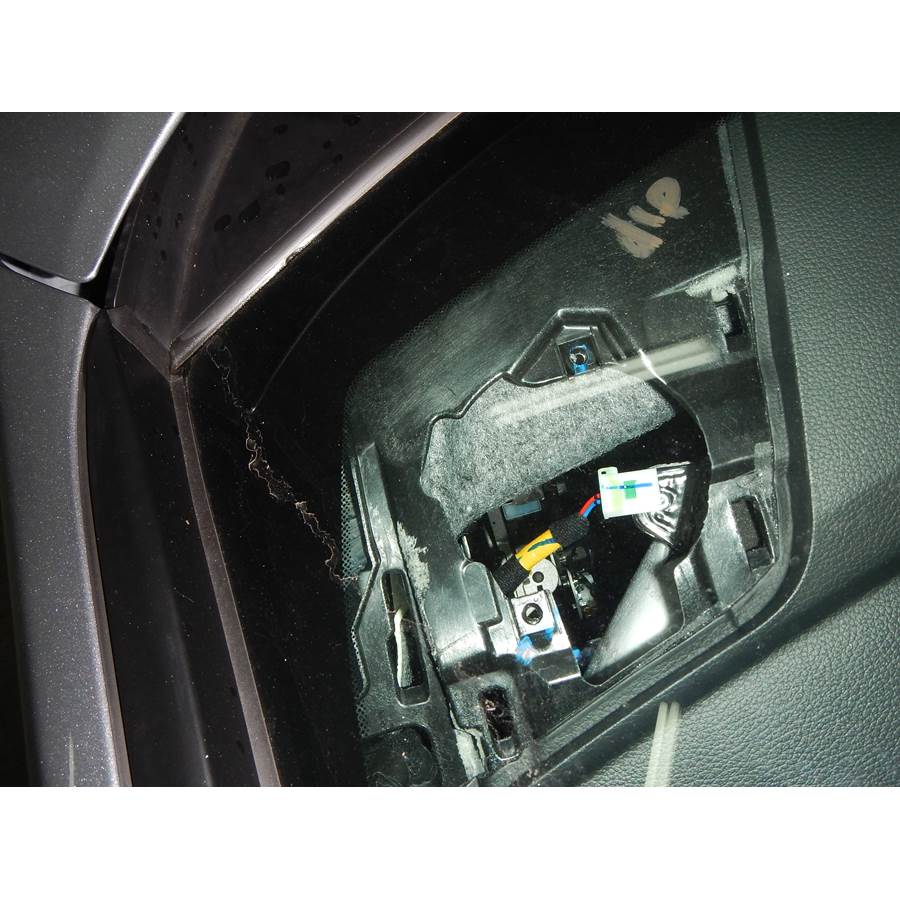 2015 Hyundai Sonata SE Dash speaker removed