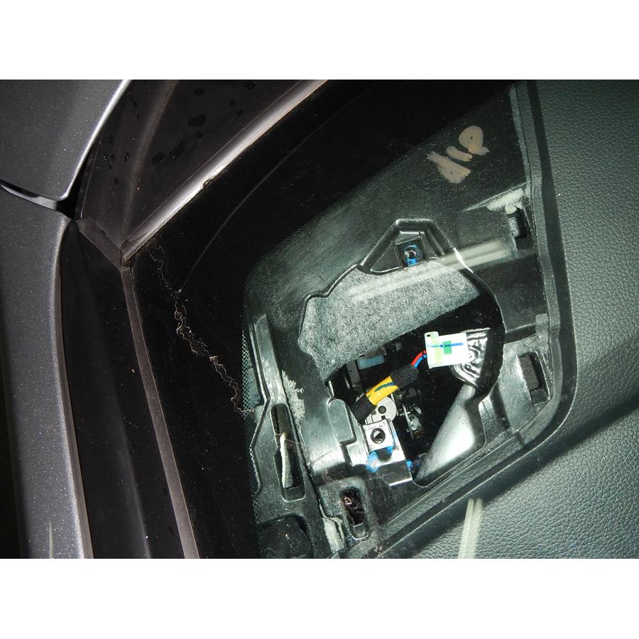 2017 Hyundai Sonata Sport Dash speaker removed