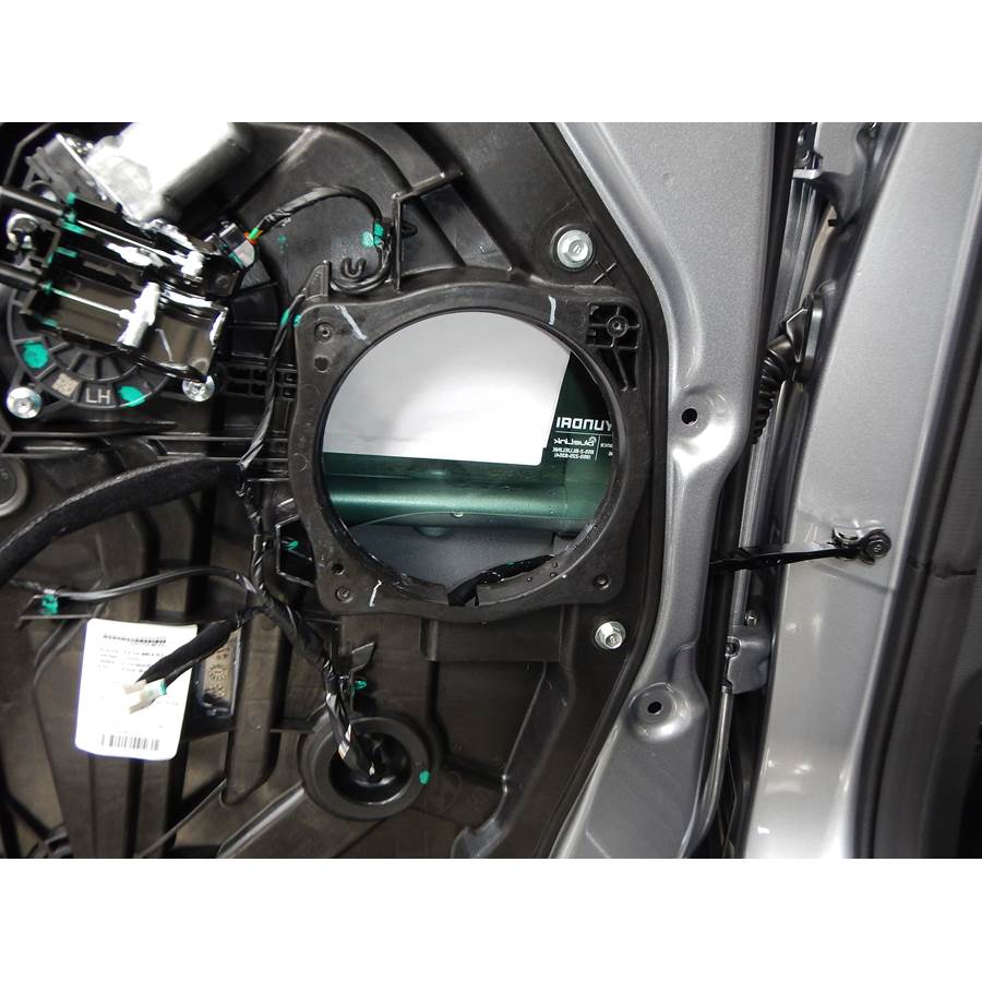 2016 Hyundai Sonata ECO Rear door speaker removed