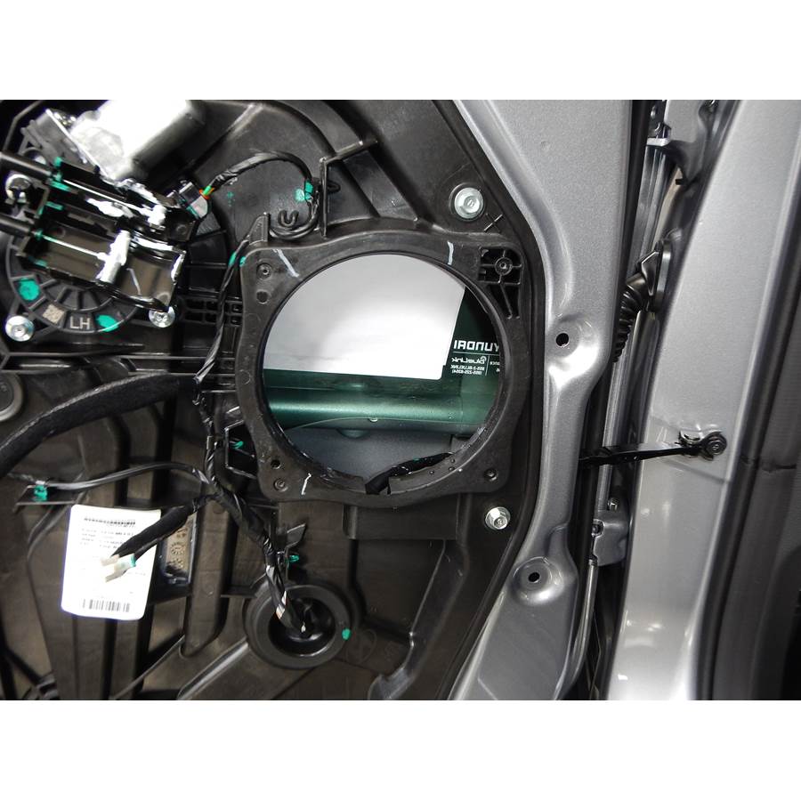 2016 Hyundai Sonata Sport Rear door speaker removed